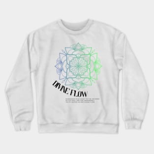 Divine Flow Mandala Crewneck Sweatshirt